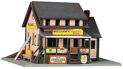 Life Like 7463 N Scale William's Country Store Building Kit