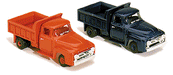 Life-Like SceneMaster 1654 HO Scale Vintage 1950's Dump Trucks