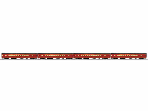 Lionel 1927200 O Scale Legacy 21" Passenger Car Norfolk Southern 4 Pack