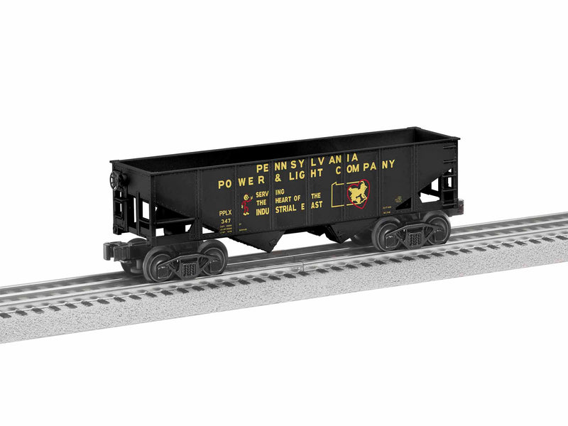 Lionel 1928140 O Gauge 2-Bay Hopper 6 Pack PP&L