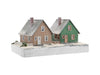 Lionel 2167010 HO Scale Cape Cod House Kit (2 Pack)