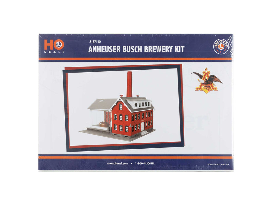 Lionel 2167110 HO Scale Anheuser Busch Brewery Kit