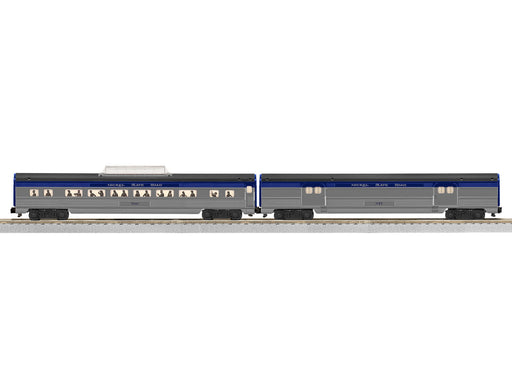 Lionel 2219420 S Gauge American Flyer Streamlined Passenger Car Set NKP