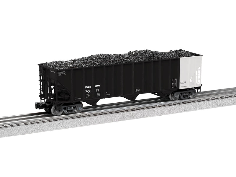 Lionel 2326099 O Scale 100 Ton Open Hopper Rio Grande D&RGW 2 Pack C