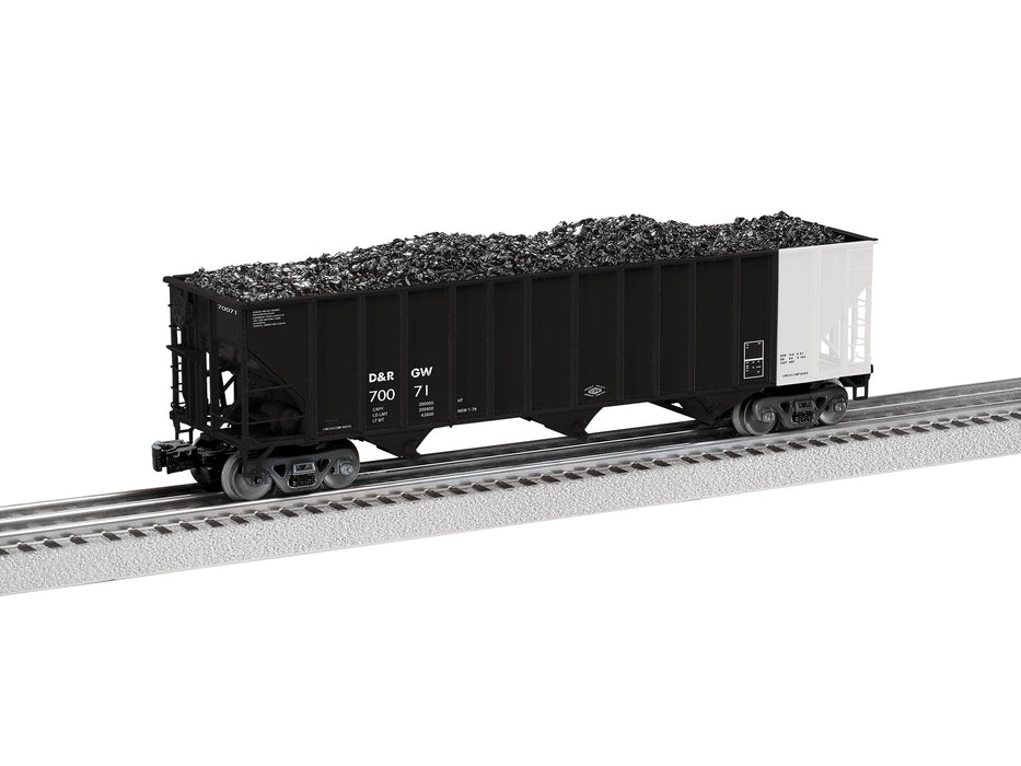 Lionel 2326099 O Scale 100 Ton Open Hopper Rio Grande D&RGW 2 Pack C