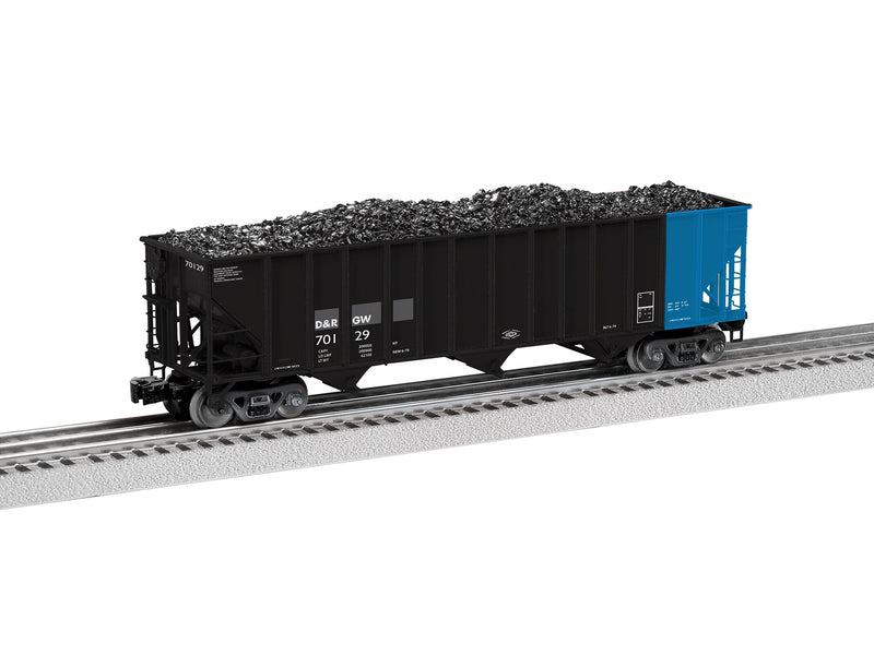 Lionel 2326099 O Scale 100 Ton Open Hopper Rio Grande D&RGW 2 Pack C