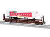 Lionel 2326400 O Gauge 50' TOFC TTX Flatcar with Budweiser Trailer