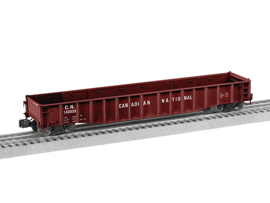 Lionel 2326611 O Gauge PS-5 Gondola Canadian National CN 143035