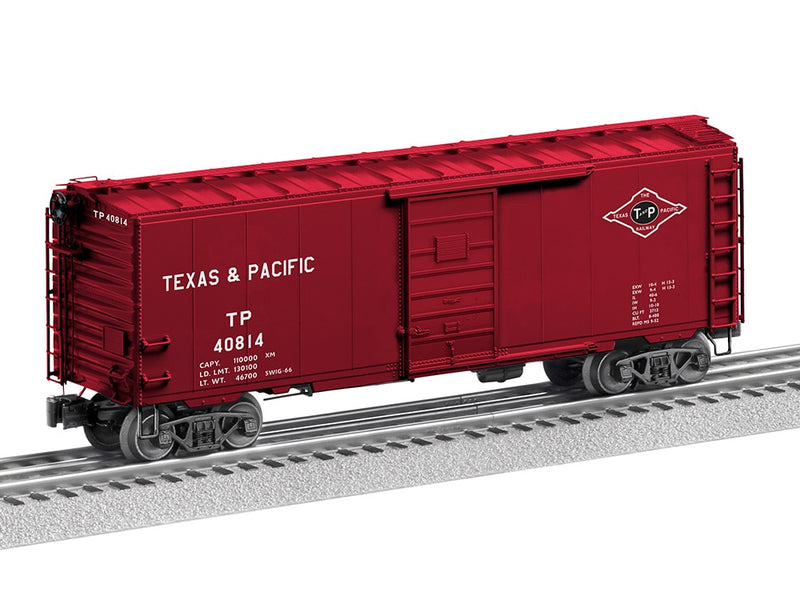 Lionel 2326700 O Gauge Grain Door Boxcar Texas & Pacific T&P