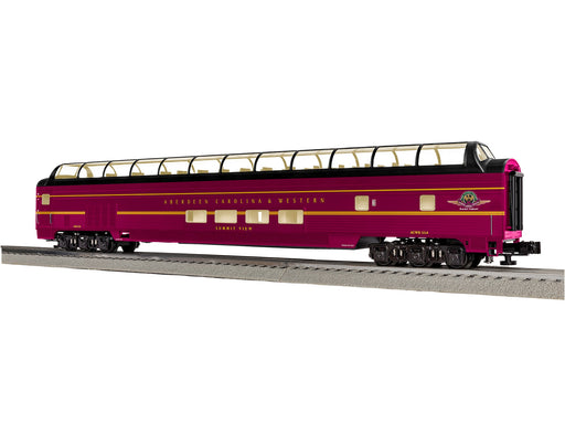 Lionel 2327390 O Scale 21" Dome Car Aberdeen Carolina & Western AC&W