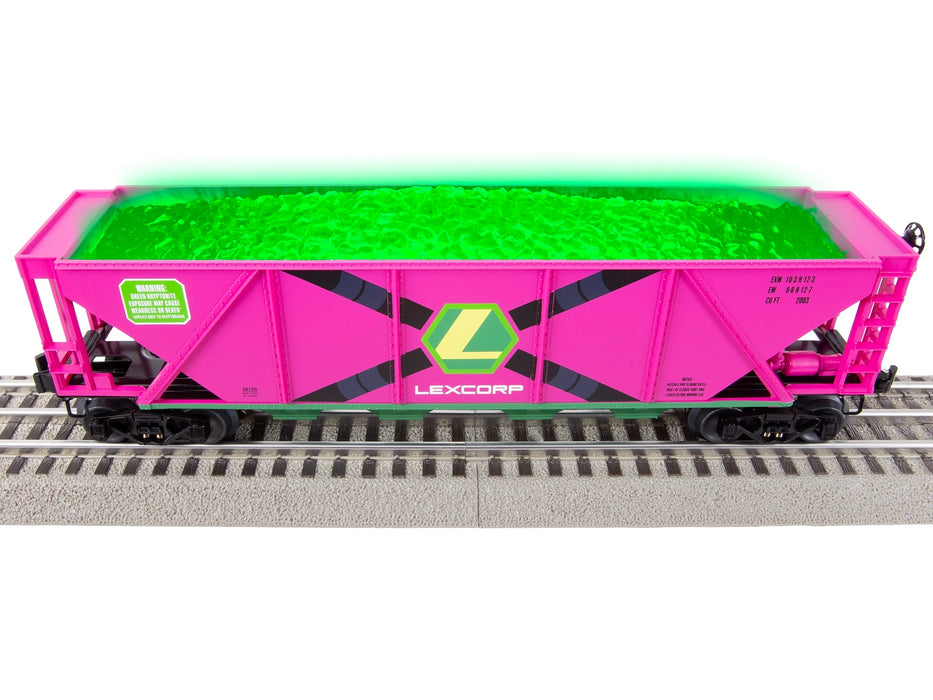 Lionel 2328100 O Gauge DC Comics LexCorp Kryptonite Hopper