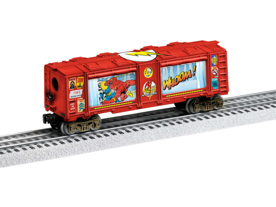 Lionel 2328110 O Gauge DC Comics ”The Flash” Action Mint Car