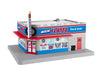 Lionel 2329110 O Gauge Roscoe Flatz Automotive and Tire Store (Plug-Expand-Play)
