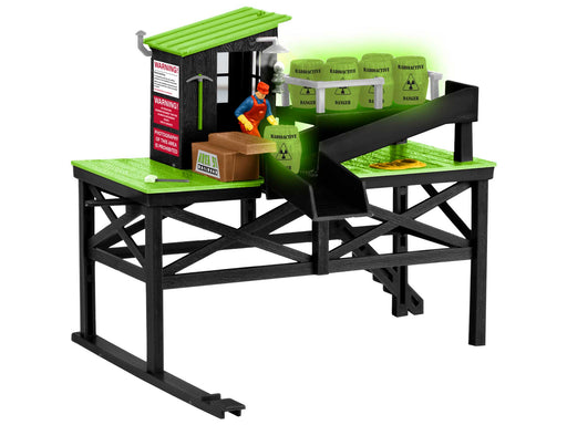 Lionel 2329230 O Gauge Area 51 Hazardous Materials Barrel Loader