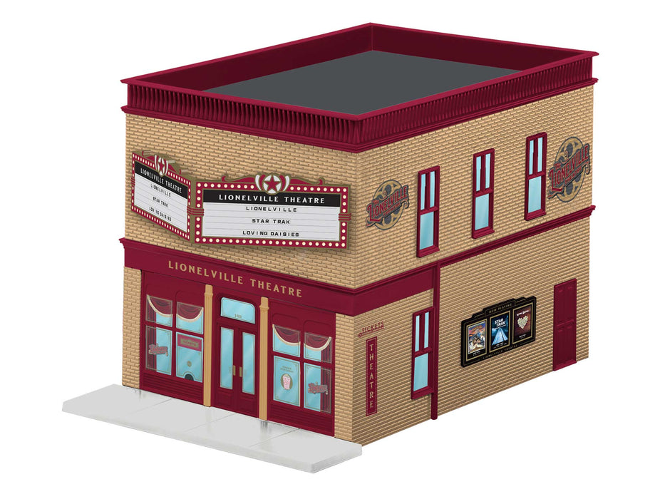 Lionel 2329340 O Gauge Lionelville Theatre (Plug - Expand - Play)