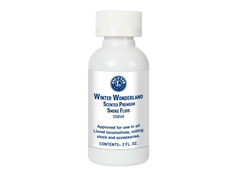 Lionel 2330160 Winter Wonderland Multi-Scale Premium Scented Smoke Fluid 2oz