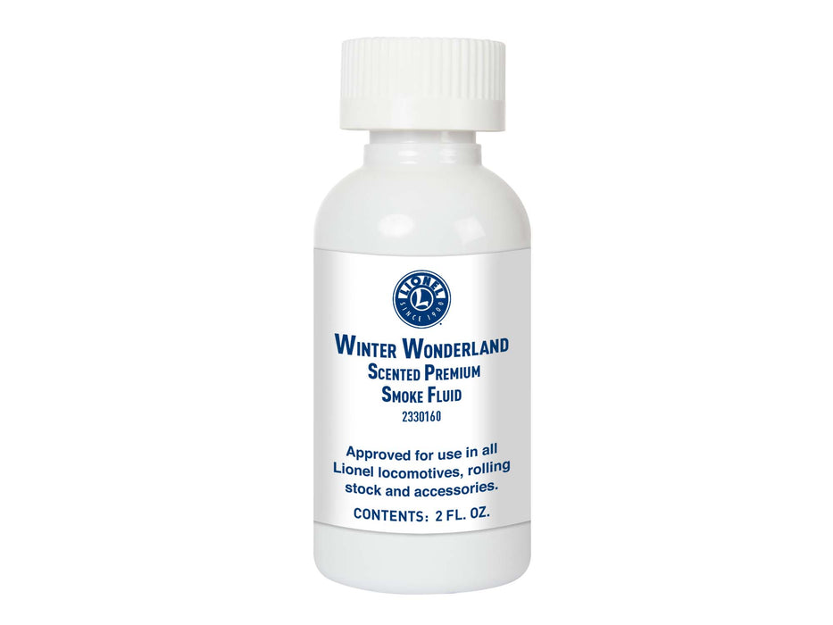 Lionel 2330160 Winter Wonderland Multi-Scale Premium Scented Smoke Fluid 2oz