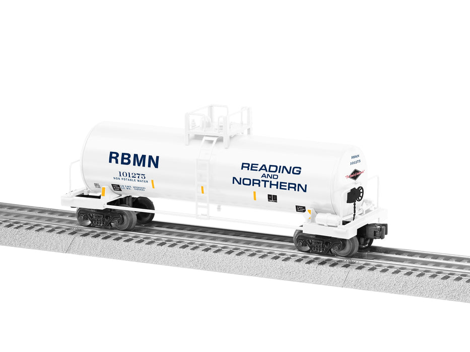 Lionel 2343011 Standard O Gauge Unibody Tank Car Reading Northern RBMN 101275