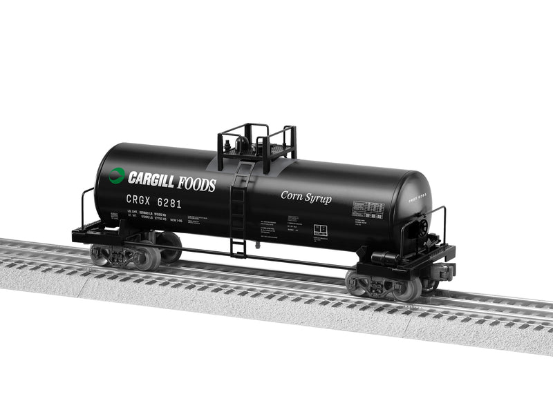 Lionel 2343032 Standard O Gauge Unibody Tank Car Cargill CRGX 6281