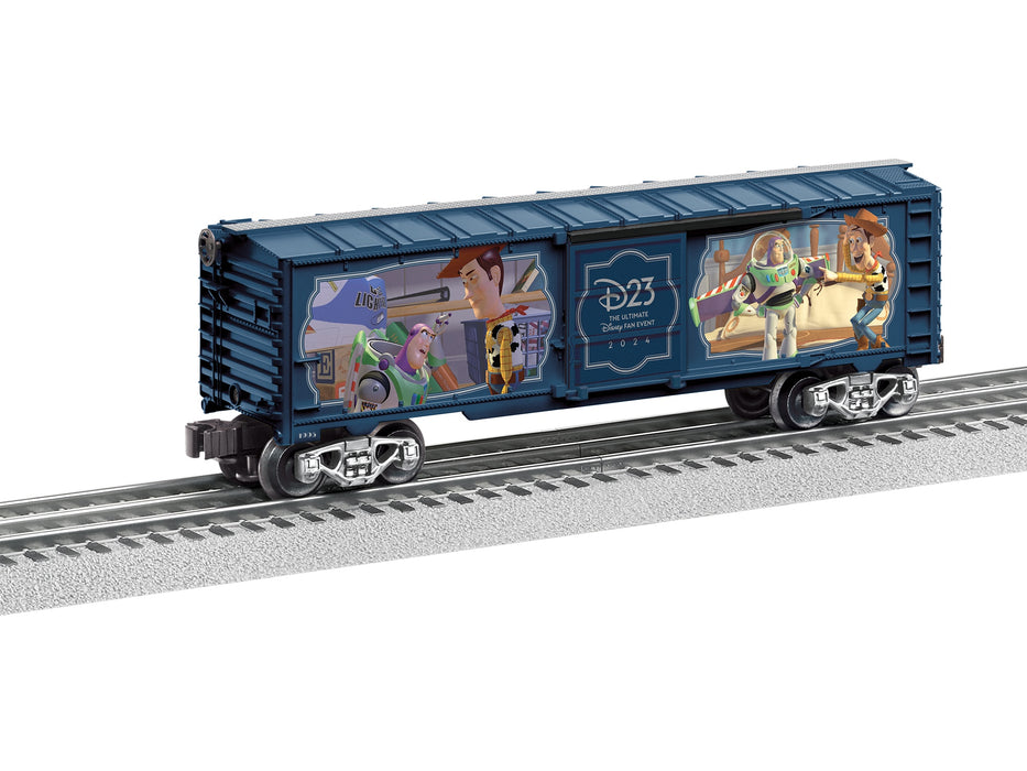 Lionel 2401563 O Gauge Boxcar Disney's D23 Toy Story Boxcar