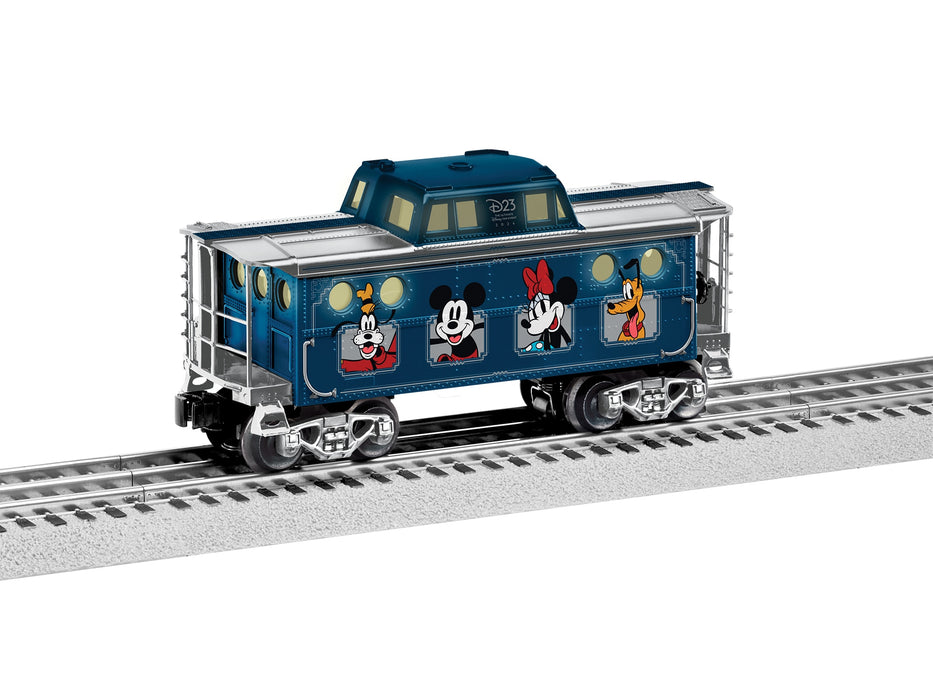 Lionel 2401565 O Gauge Boxcar Disney's D23 Mickey and Friend’s Caboose