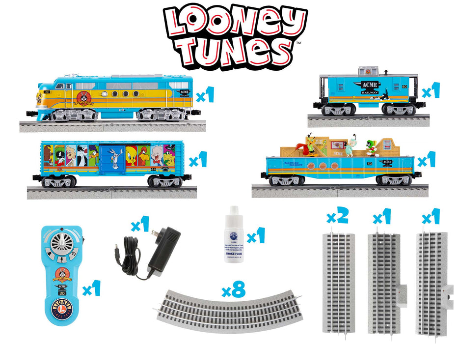 Lionel 2423010 O Gauge Looney Toons LionChief Train Set