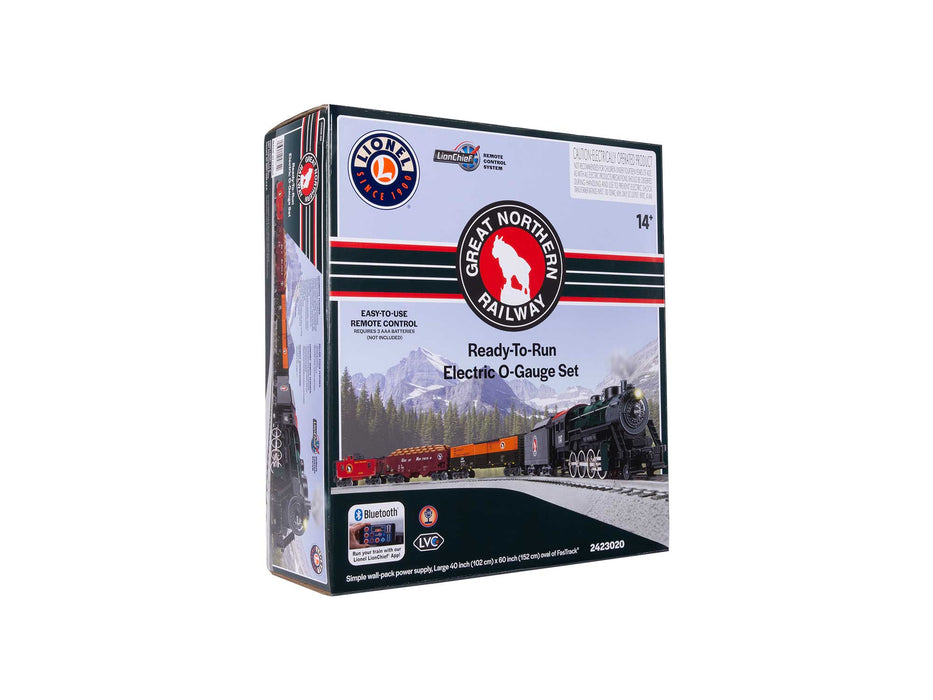 Lionel 2423020 O Gauge Great Northern 2-8-0 LionChief Train Set