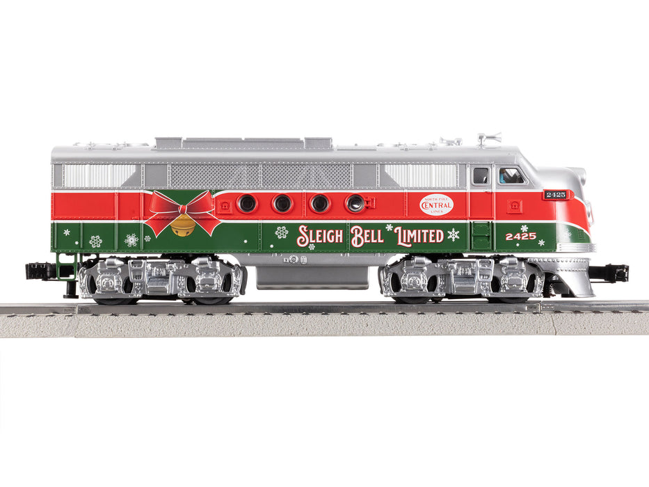 Lionel 2423060 O Gauge Sleigh Bell Limited Passenger LionChief Train Set
