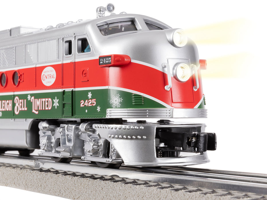 Lionel 2423060 O Gauge Sleigh Bell Limited Passenger LionChief Train Set