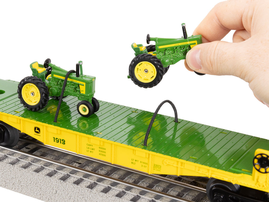 Lionel 2423070 O Gauge John Deere Steam Freight LionChief Train Set