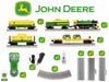 Lionel 2423070 O Gauge John Deere Steam Freight LionChief Train Set
