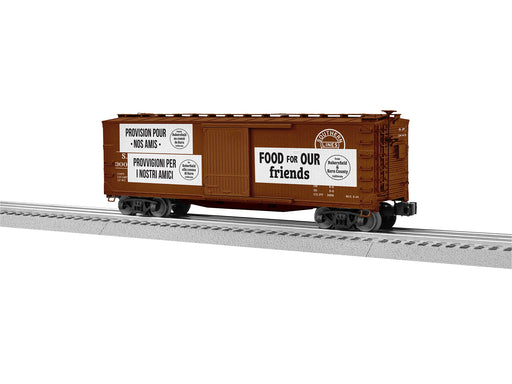 Lionel 2426220 O Scale 40' Double Sheathed Boxcar Southern Pacific SP 300 (Friendship Train)