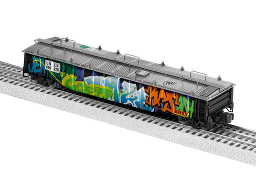 Lionel 2426270 O Gauge PS-5 Gondola with Cover "Graffiti" LNLX 426270
