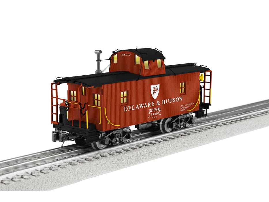 Lionel 2426430 O Gauge Woodside Caboose Delaware & Hudson D&H 35701