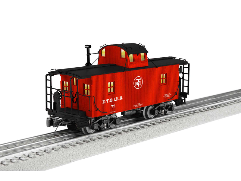 Lionel 2426440 O Gauge Woodside Caboose DT&I 77