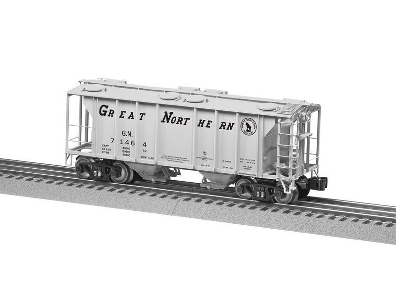 Lionel 2426640 O Gauge PS-2 Covered Hopper Great Northern GN 71464