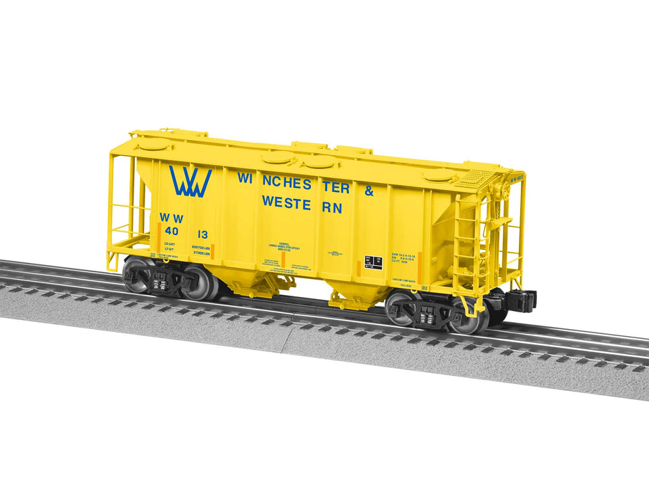 Lionel 2426670 O Gauge PS-2 Covered Hopper Winchester & Western WW 4013