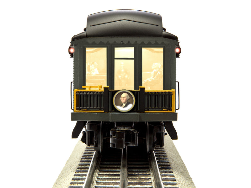 Lionel 2427030 O Gauge 18" Passenger Car George Washington C&O (2 Pack C)