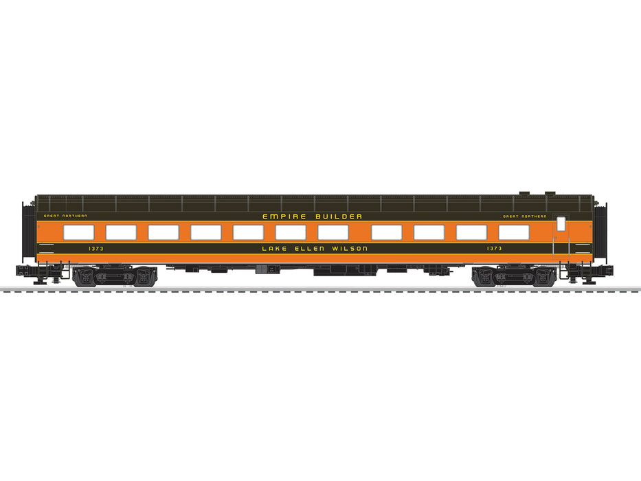 Lionel 2427100 O Gauge 21" Station Sounds Diner Car Great Northern Empire Builder