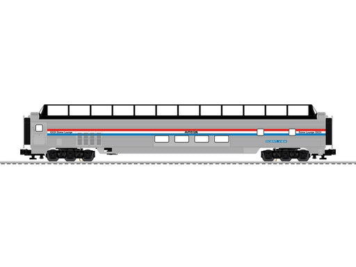 Lionel 2427170 O Gauge 21" Station Sounds Dome Car Amtrak Ocean View 10031