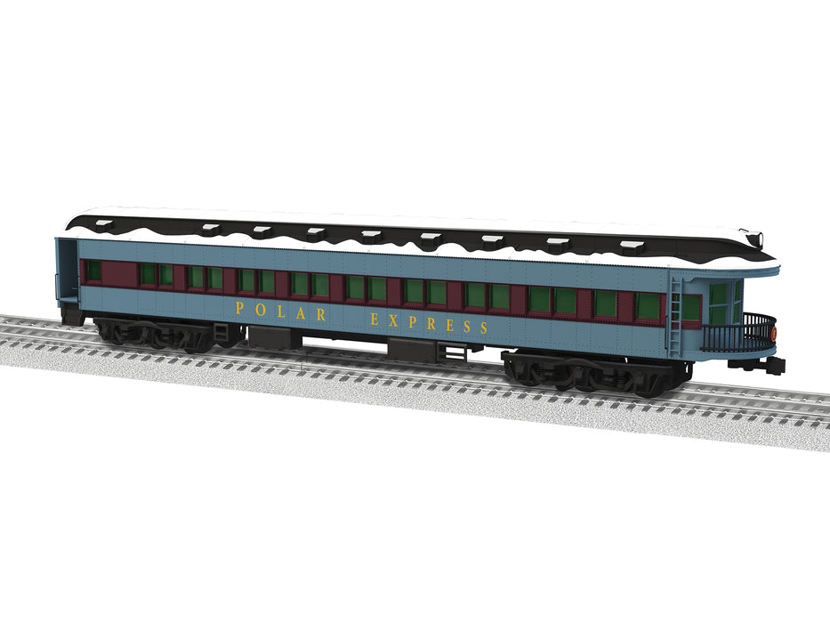 Lionel 2427320 O Gauge Polar Express™ 19" Observation - Snow White Roof