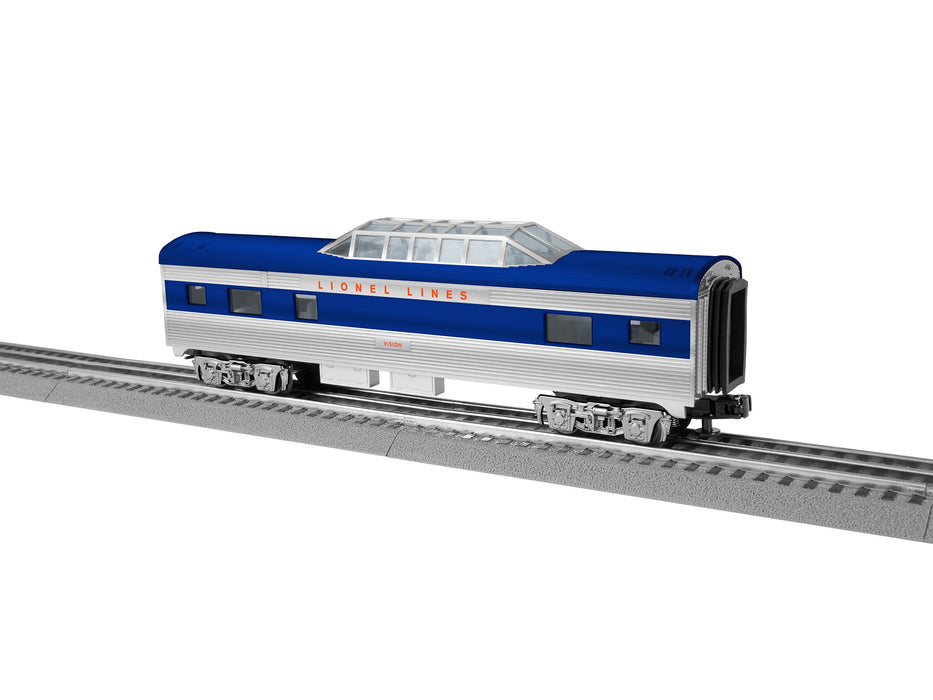 Lionel 2427770 O Gauge Streamlined Vista Dome Coach Lionel Lines "Vision"