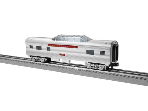 Lionel 2427820 O Gauge Streamlined Vista Dome Coach Pennsylvania PRR 7820
