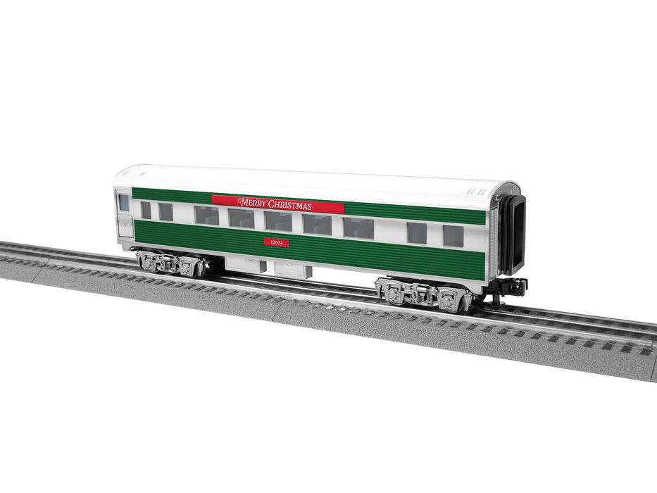 Lionel 2427890 O Gauge Streamlined Coach Christmas "12024"