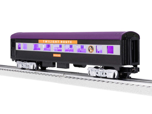 Lionel 2427940 O Gauge Streamlined Coach Halloween "Crescent Moon"