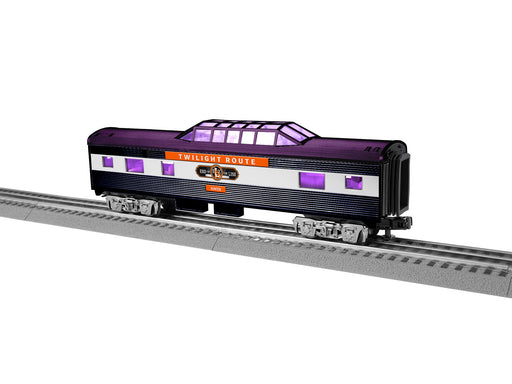 Lionel 2427970 O Gauge Streamlined Vista Dome Coach Halloween "Hunter"