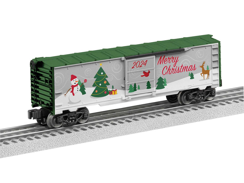 Lionel 2428070 O Gauge 2024 Christmas Boxcar