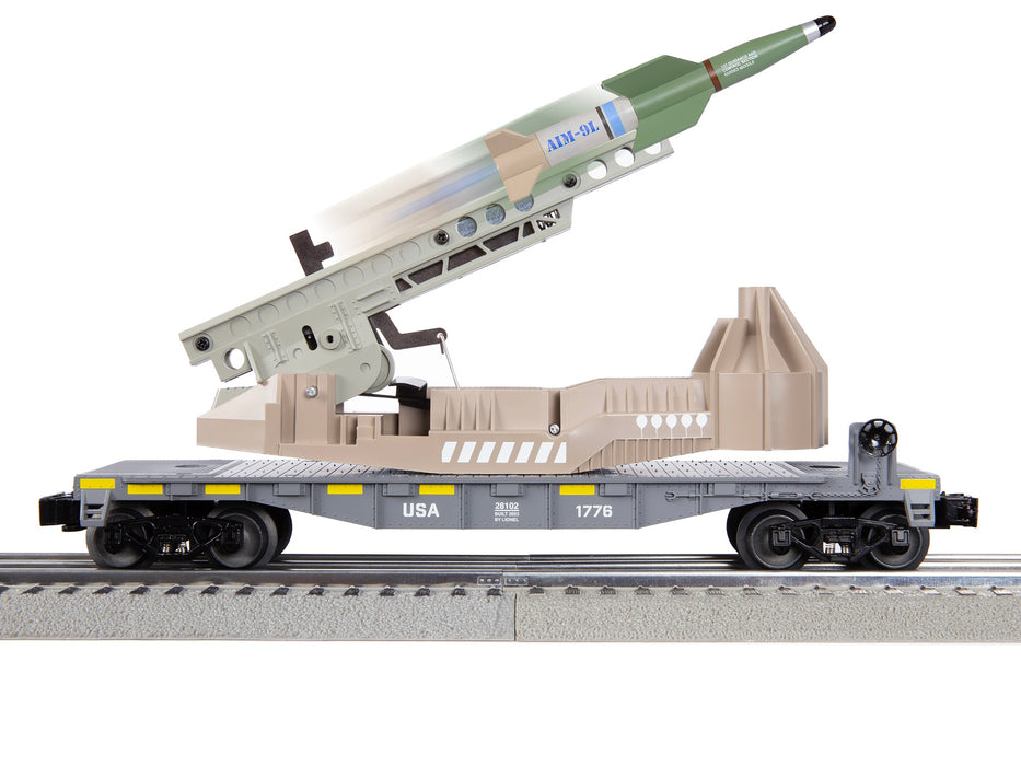 Lionel 2428100 O Gauge Weather Balloon Defense Missile Launch Car (2 Pack)