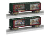 Lionel 2428150 O Gauge Boxcar Thomas Kinkade Studios – Disney Mickey and Minnie Candy Cane Express