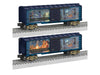 Lionel 2428160 O Gauge Boxcar Thomas Kinkade Studios – Disney Mickey and Minnie Christmas